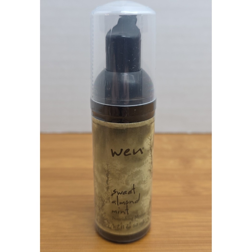 WEN By Chaz Dean Sweet Almond Mint Nourishing Mousse 1.7 fl. oz. NEW & SEALED